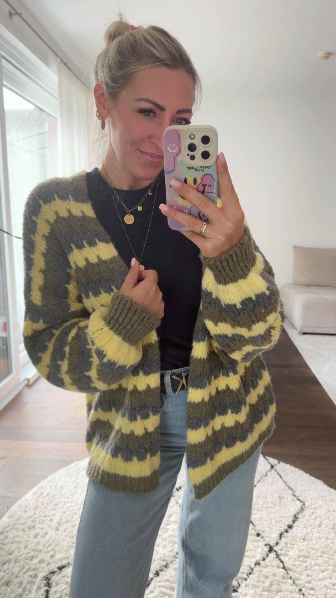 Honey Waves Knit Cardigan - Anmolino