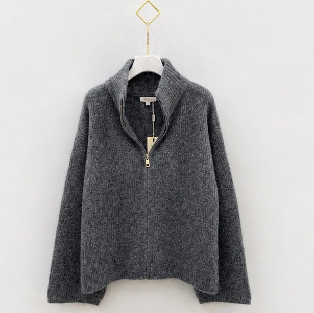 Cozy Zip Knit