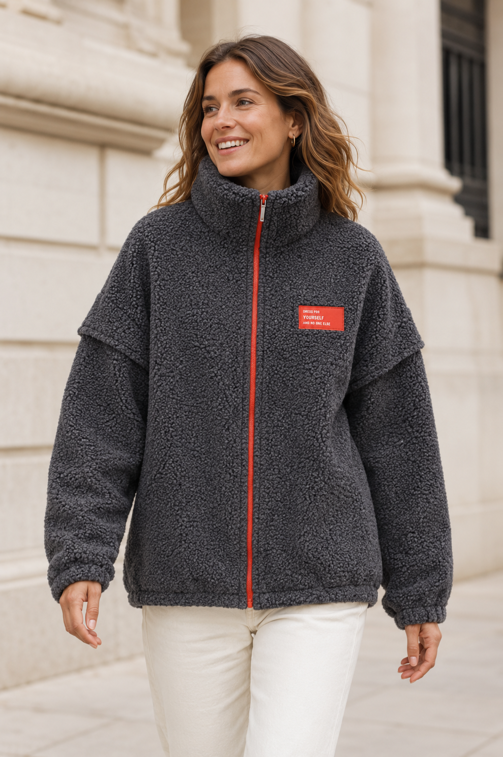 Dress For Yourself Teddy Jacket