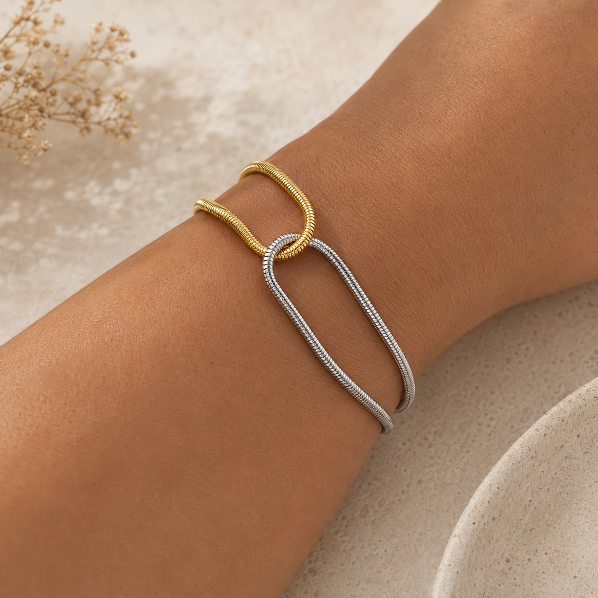 Bicolor Love Bracelet