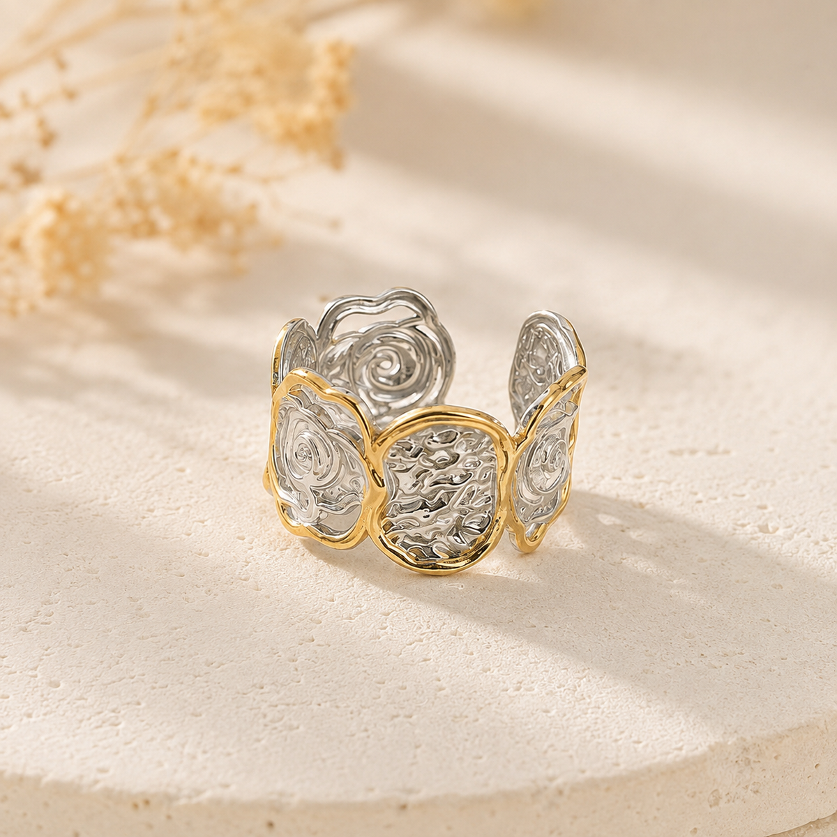 Rosé Bloom Ring