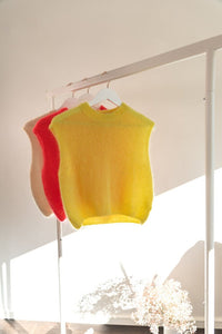 ÄRMELLOSER PULLOVER - Anmolino