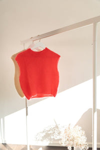ÄRMELLOSER PULLOVER - Anmolino
