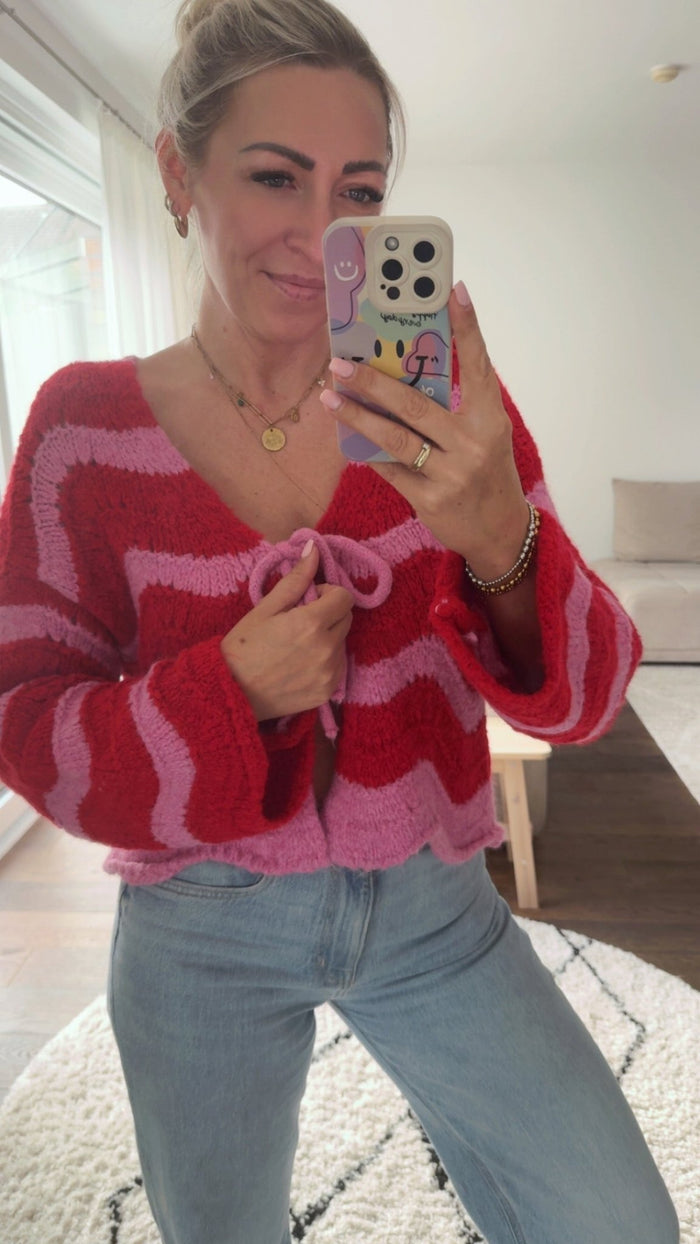 Candy Waves Cardigan - Anmolino