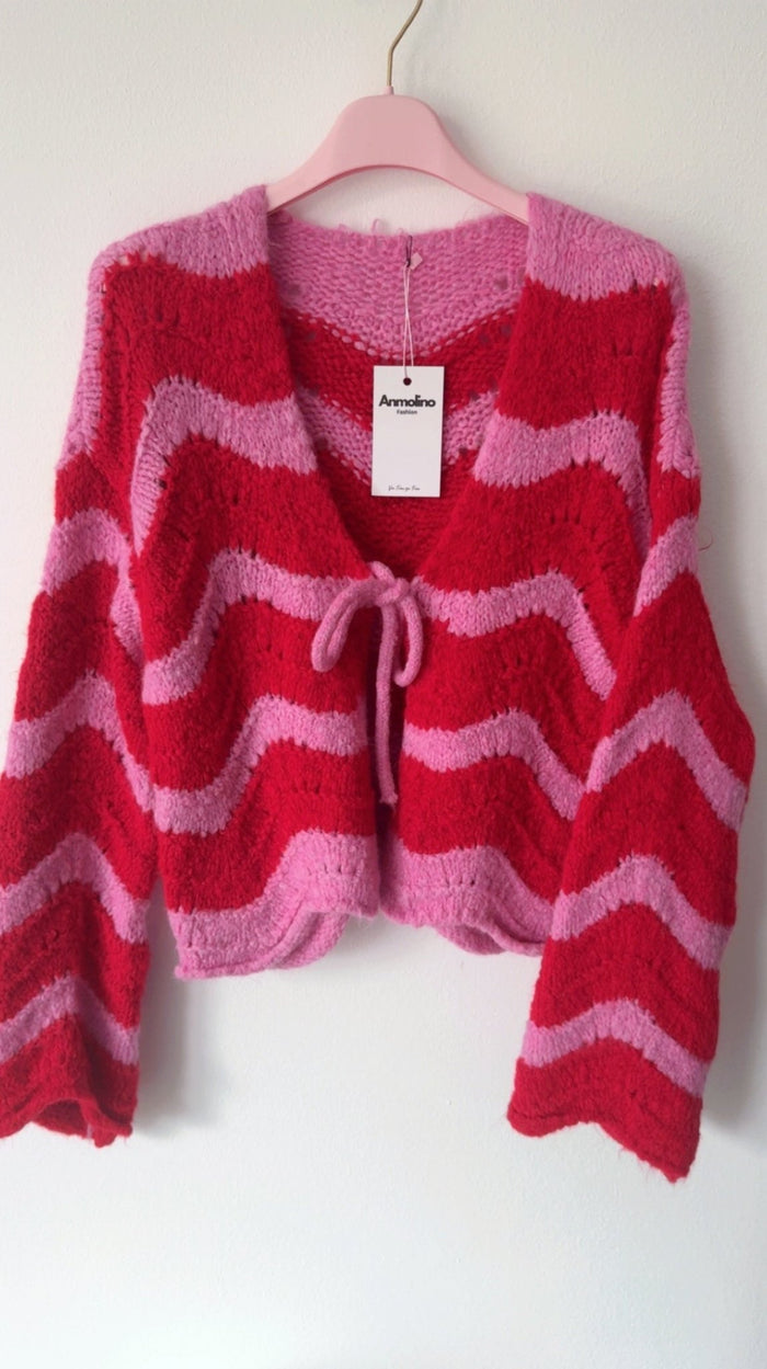Candy Waves Cardigan - Anmolino