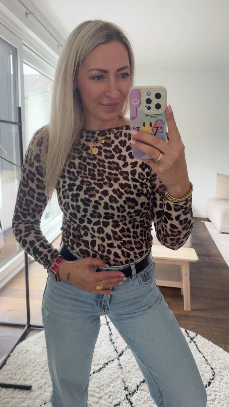 Cashmere Leo Longsleeve - Anmolino