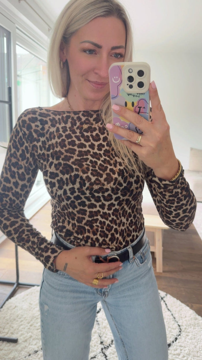 Cashmere Leo Longsleeve - Anmolino
