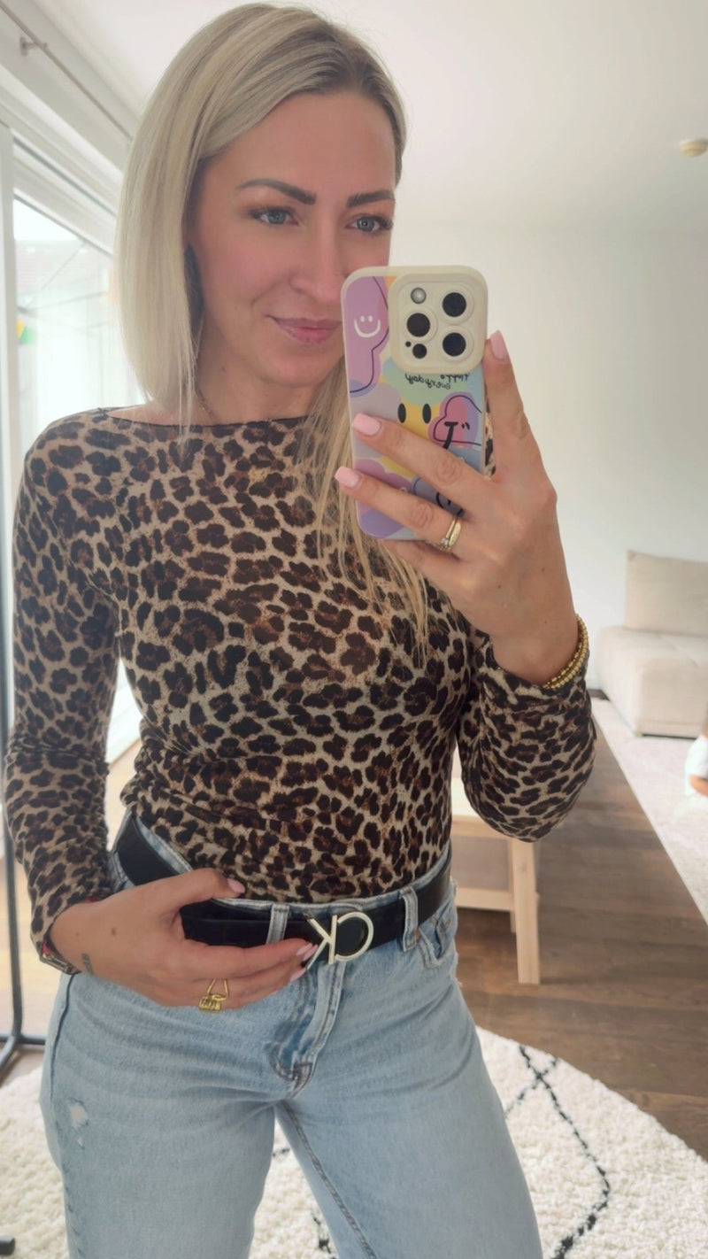 Cashmere Leo Longsleeve - Anmolino