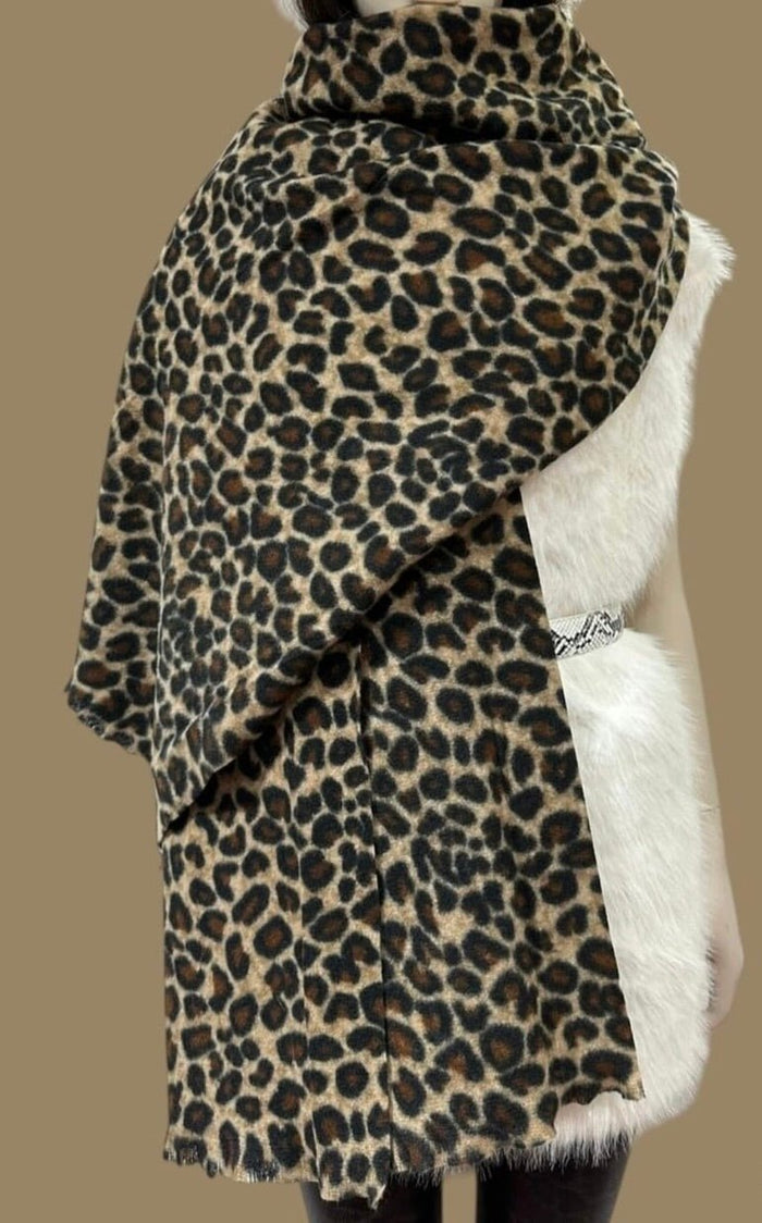 Cashmere Leo Schal - Anmolino