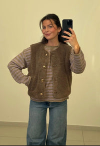 Cozy Chic Teddy Vest - Anmolino