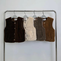 Cozy Chic Teddy Vest - Anmolino