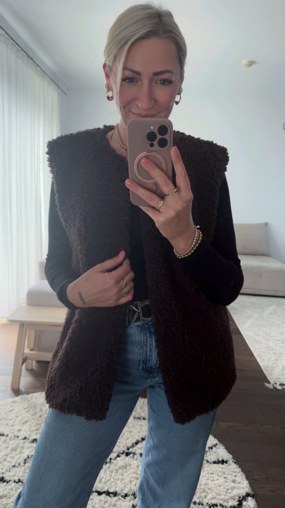 Cozy Teddy Weste - Anmolino