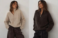 Cozy Zip Knit - Anmolino