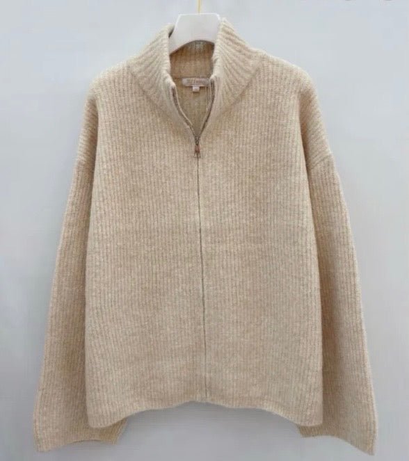 Cozy Zip Knit - Anmolino