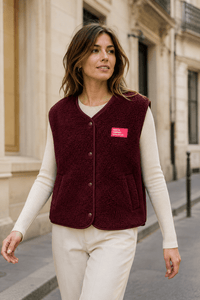 Dress For Yourself Teddy Vest - Anmolino