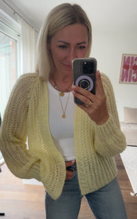 Grobe Strickjacke Viola - Anmolino