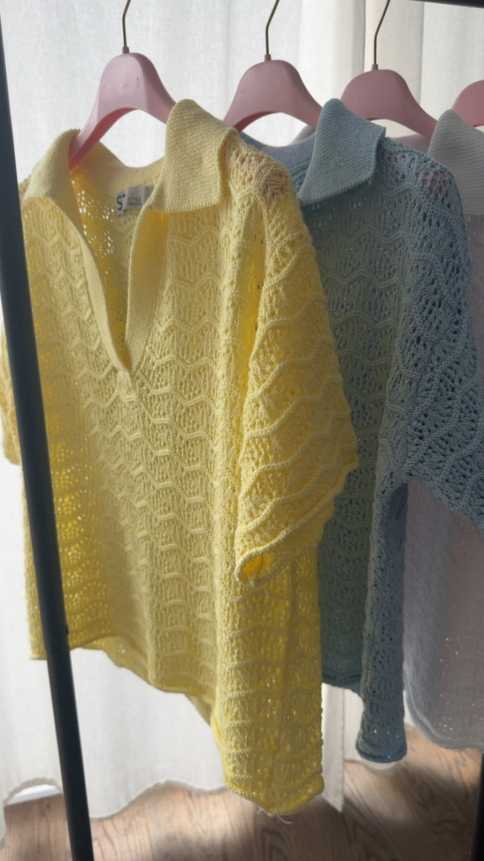 Häkelshirt “Sole” - Anmolino