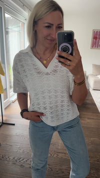 Häkelshirt “Sole” - Anmolino