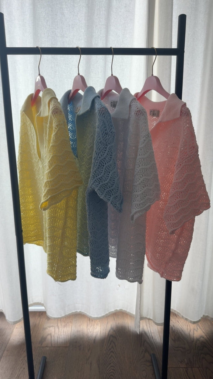 Häkelshirt “Sole” - Anmolino