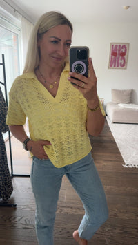Häkelshirt “Sole” - Anmolino