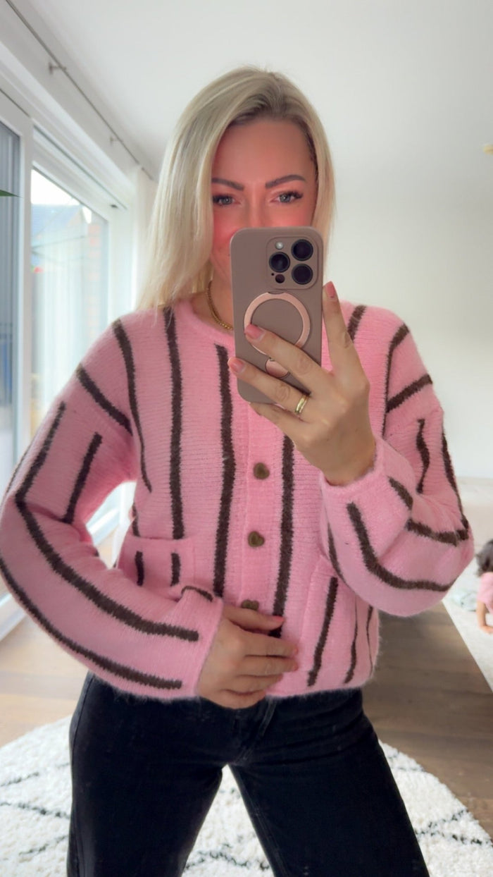 Heart Lines Cardigan - Anmolino