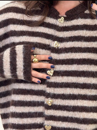 Heartline Cozy Knit Cardigan - Anmolino