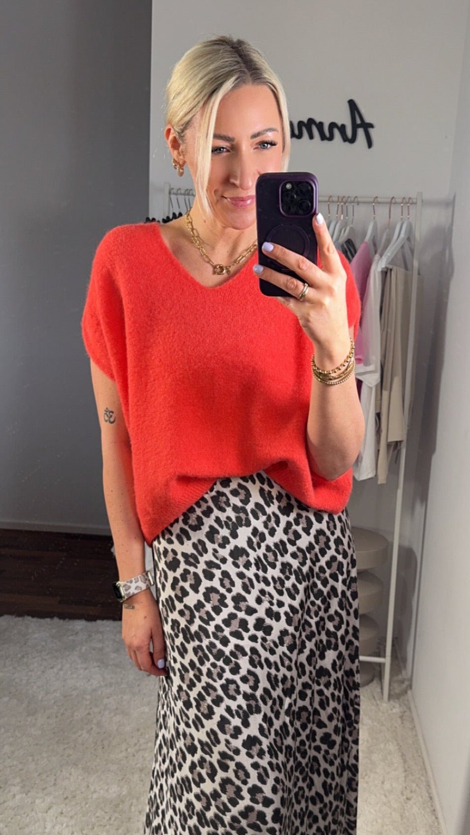 KURZARM PULLOVER ALINA - Anmolino