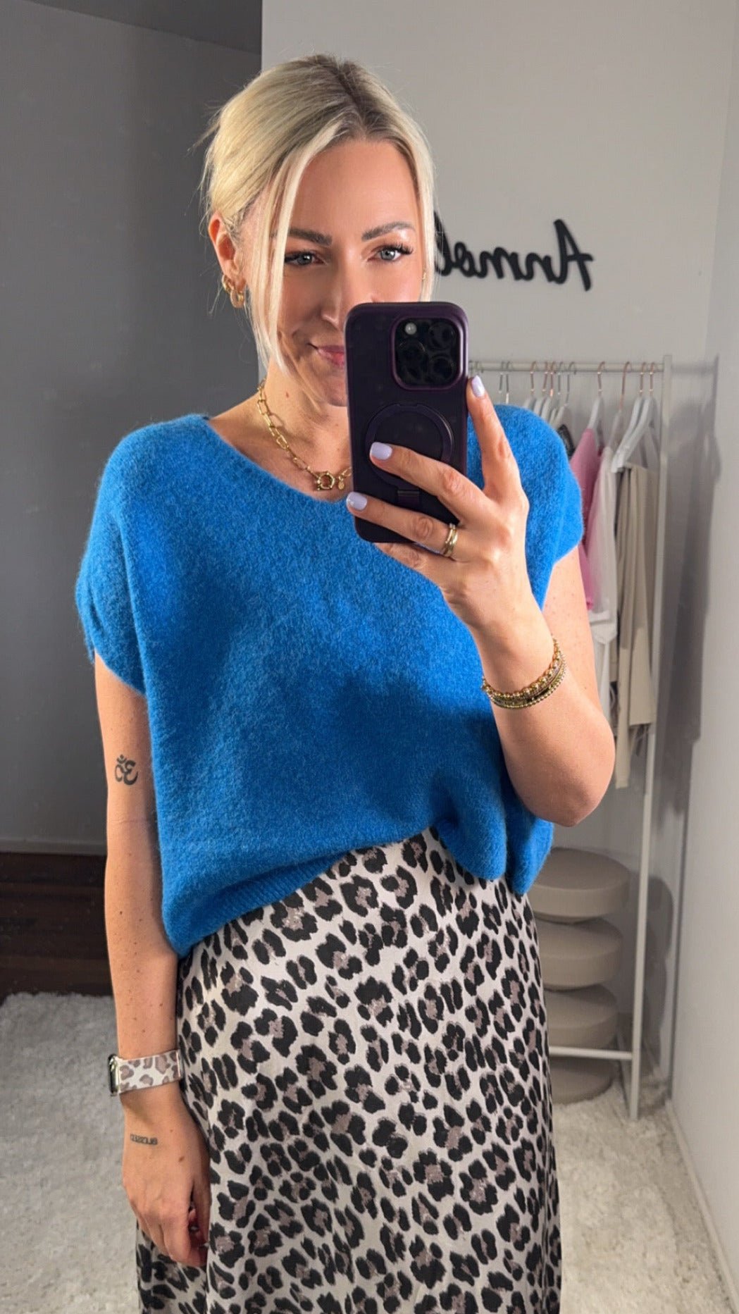 KURZARM PULLOVER ALINA - Anmolino