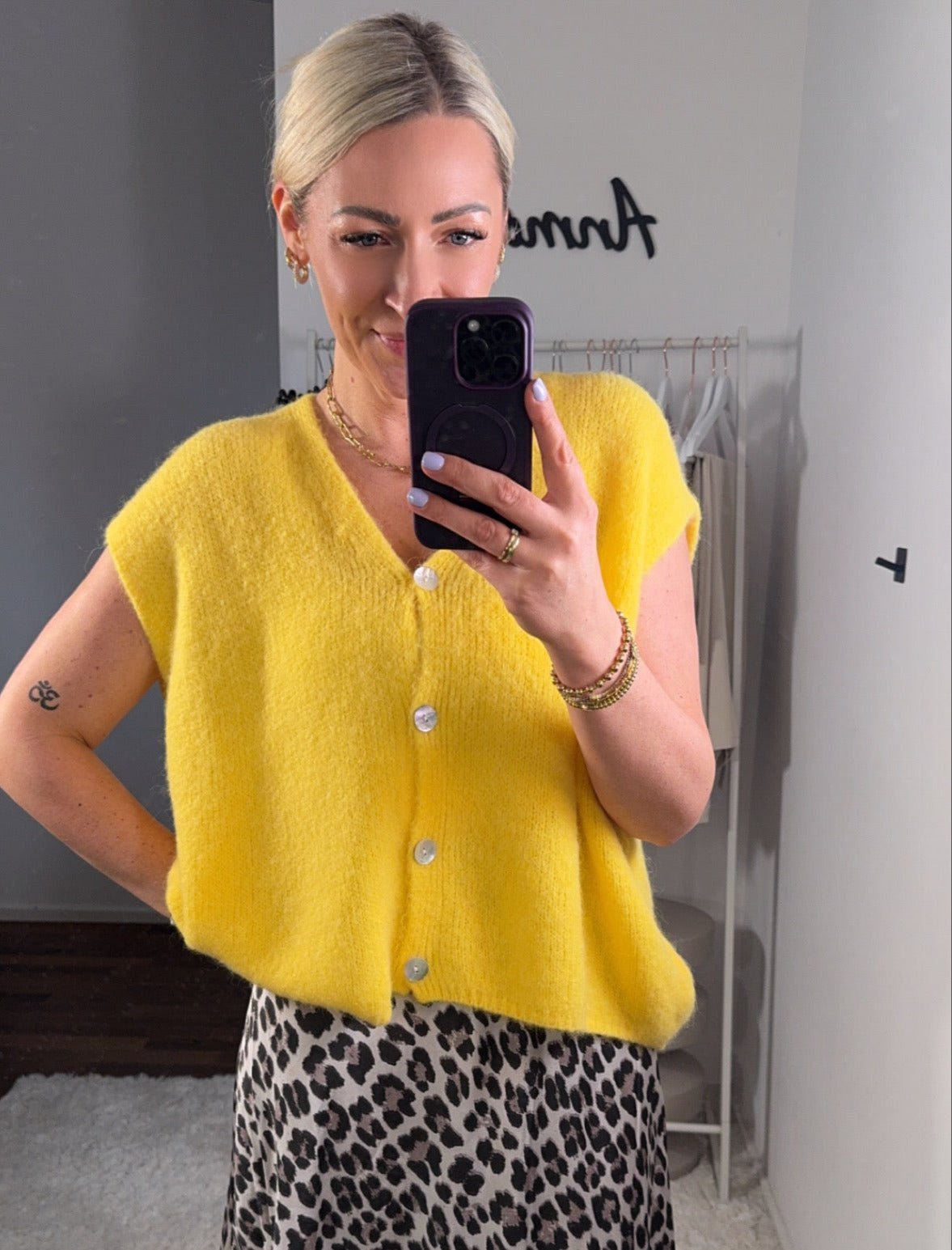 KURZARM PULLOVER DANA - Anmolino