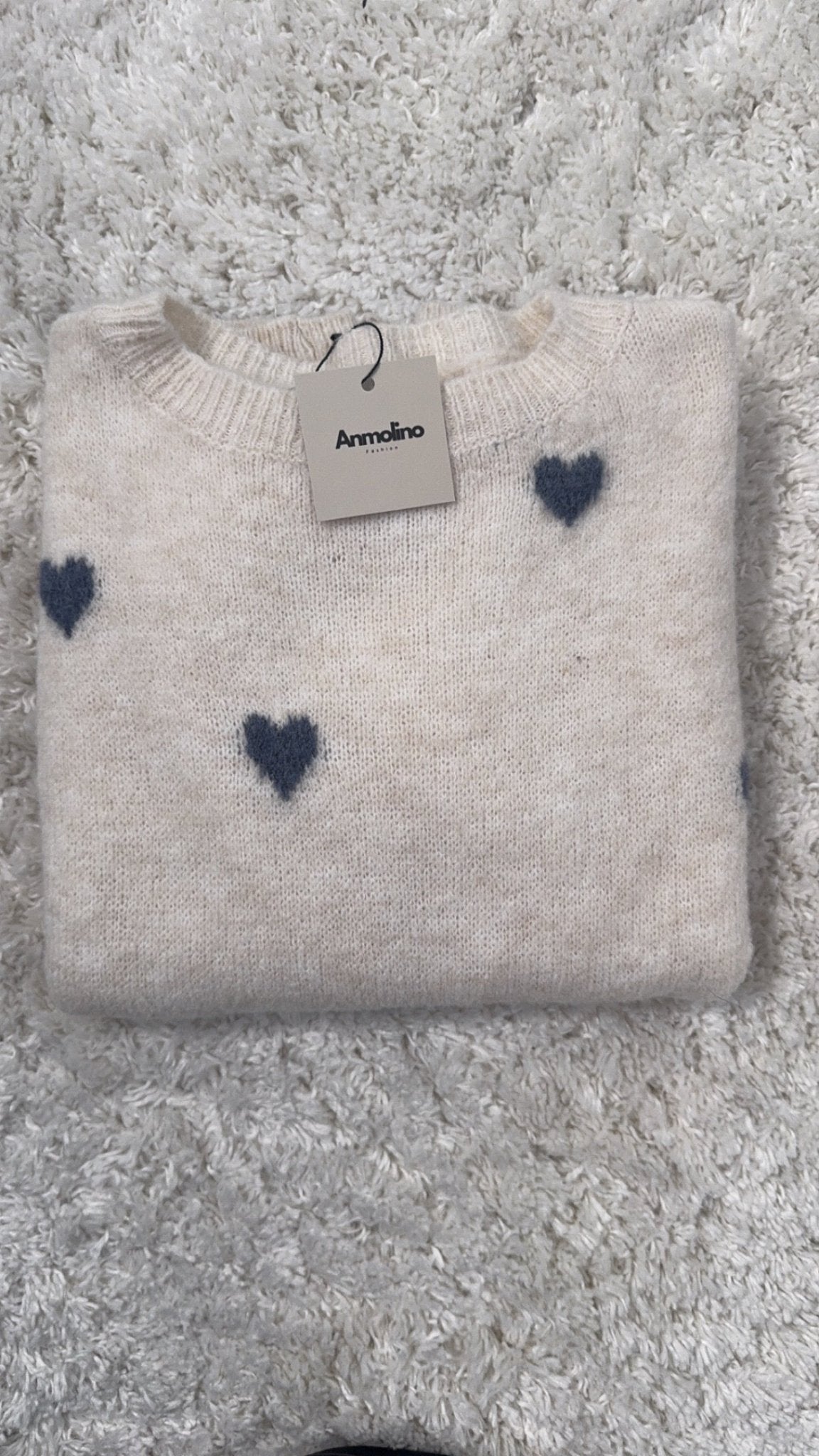 KURZARM PULLOVER VALENTINE - Anmolino