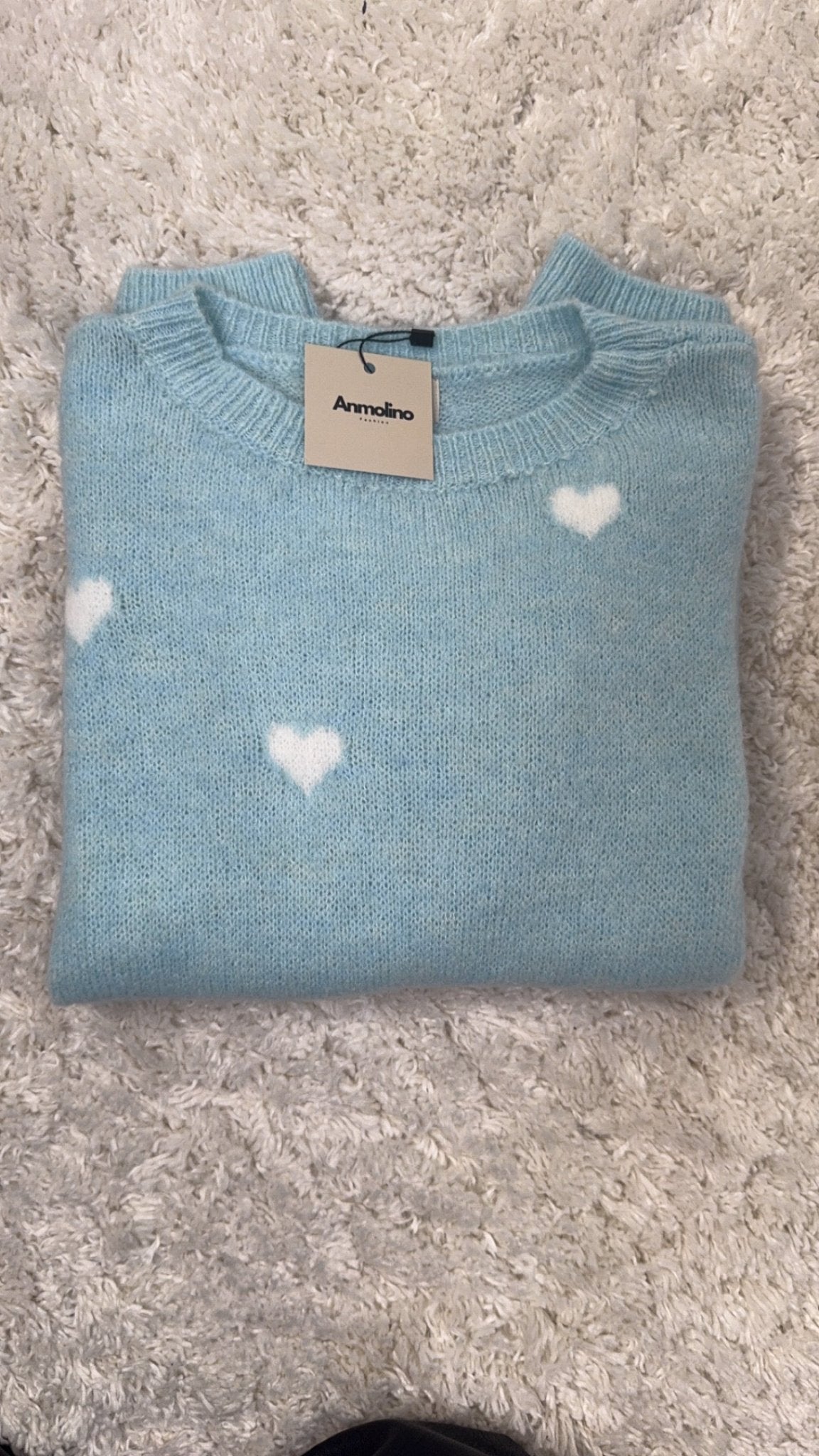 KURZARM PULLOVER VALENTINE - Anmolino
