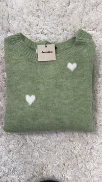 KURZARM PULLOVER VALENTINE - Anmolino