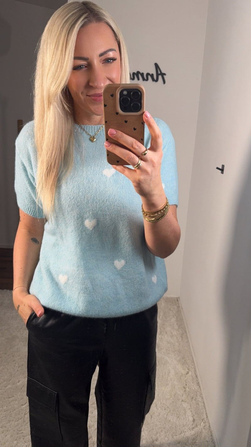 KURZARM PULLOVER VALENTINE - Anmolino