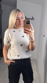 KURZARM PULLOVER VALENTINE - Anmolino