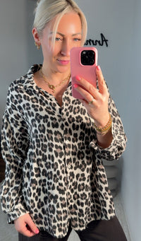 MUSSELIN BLUSE LEO - Anmolino