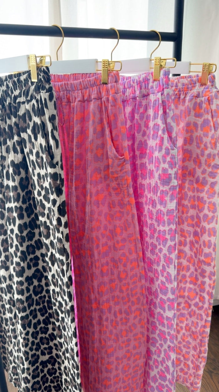 MUSSELIN HOSE LEO NEON - Anmolino