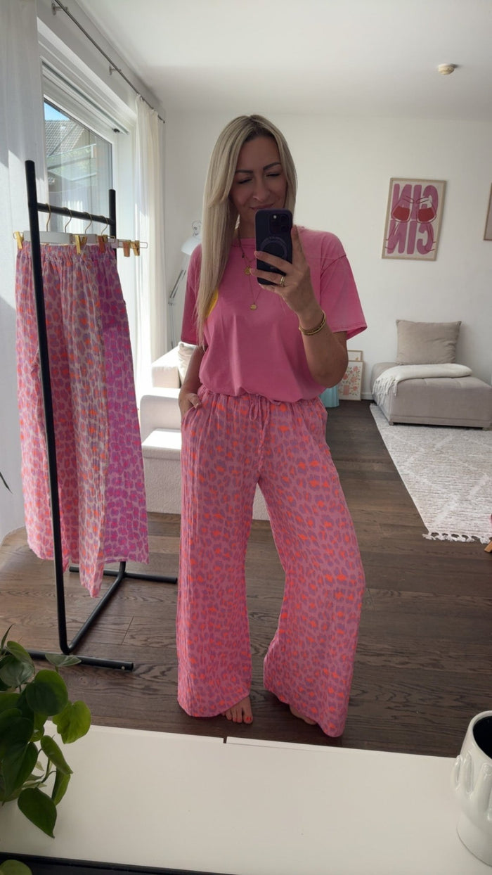 MUSSELIN HOSE LEO NEON - Anmolino