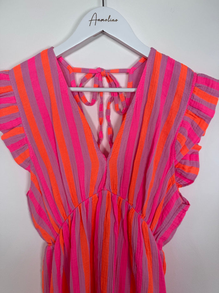 MUSSELIN KLEID - Anmolino