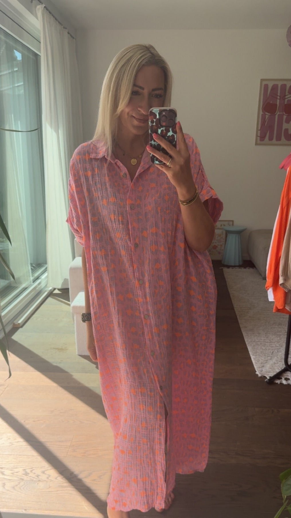 Musselin Kleid Giulia - Anmolino