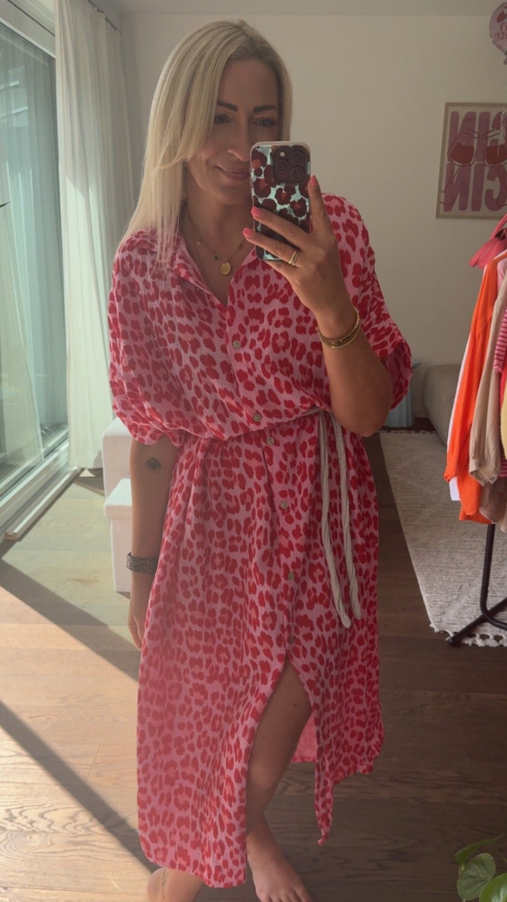 Musselin Kleid Giulia - Anmolino