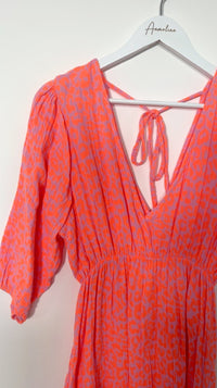 MUSSELIN KLEID LANGARM - Anmolino