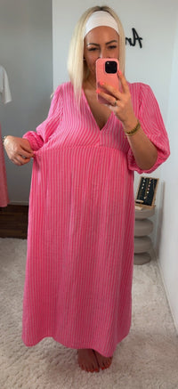 MUSSELIN KLEID LANGARM - Anmolino