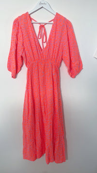 MUSSELIN KLEID LANGARM - Anmolino