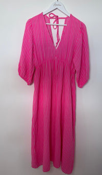 MUSSELIN KLEID LANGARM - Anmolino
