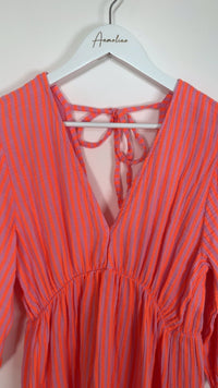 MUSSELIN KLEID LANGARM - Anmolino