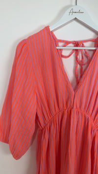 MUSSELIN KLEID LANGARM - Anmolino