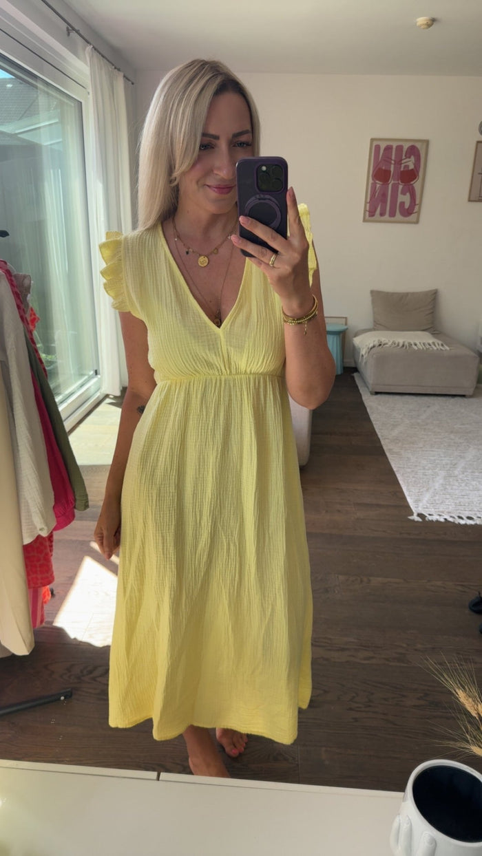 Musselin Kleid Liona - Anmolino
