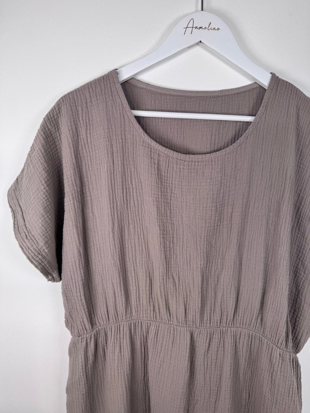 MUSSELIN KLEID ROMA - Anmolino