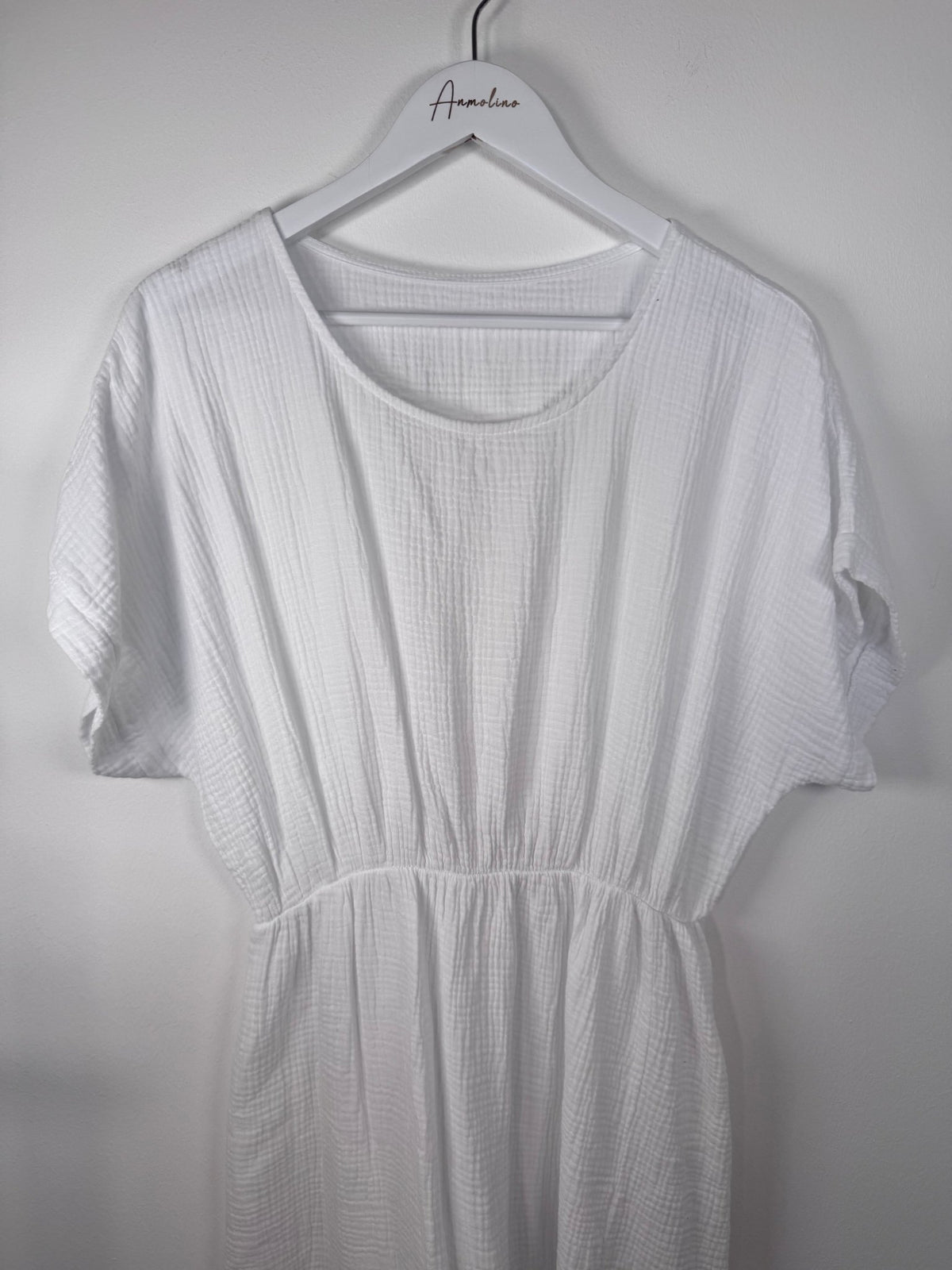 MUSSELIN KLEID ROMA - Anmolino