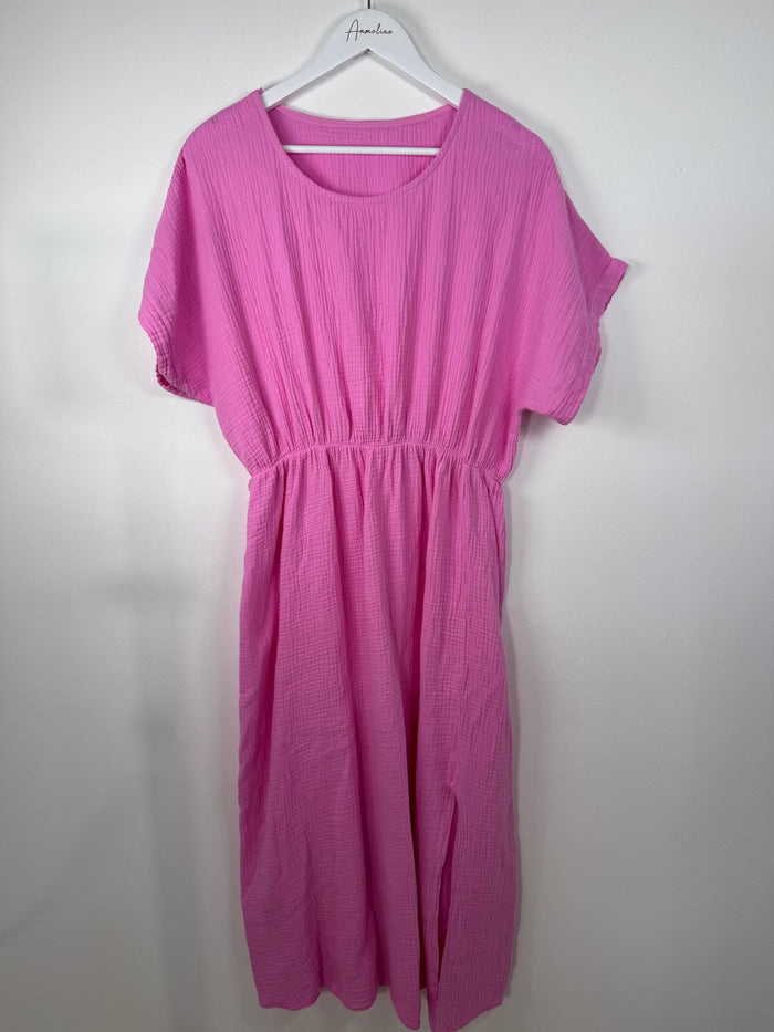 MUSSELIN KLEID ROMA - Anmolino